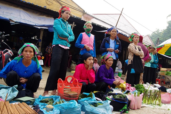 Voyage au Vietnam, marché Hoang Su Phi