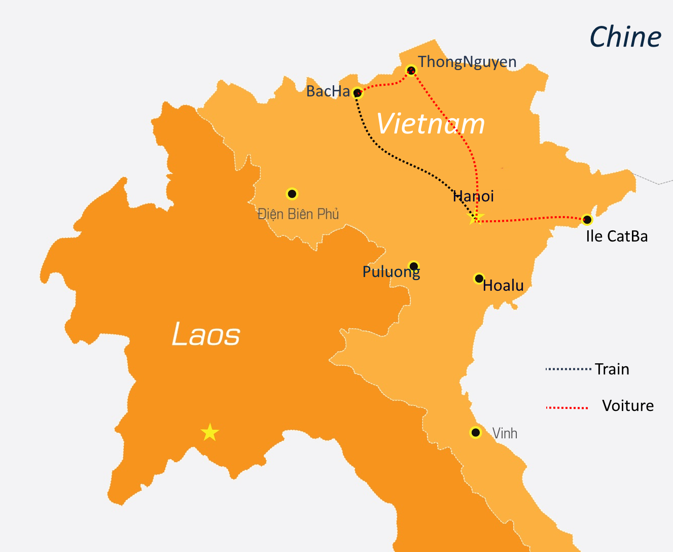 Decouverte du Nord du Vietnam
