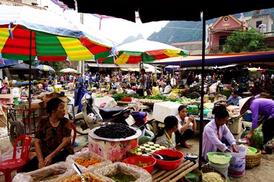 marché de Quang Uyen