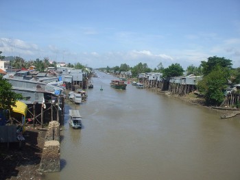 les arroyos dans le delta du Mékong