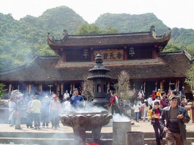 Pagode, temple et maison communale