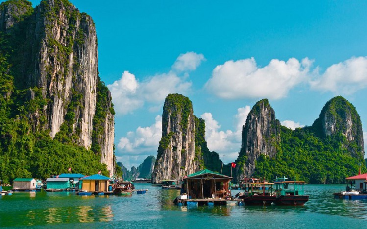 La bahía de Bai Tu Long Vietnam