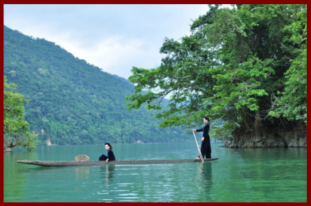 Voyage au Vietnam, lac Ba Be Viet Nam 1