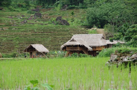 Village Don à la réserve naturelle de Pu Luong