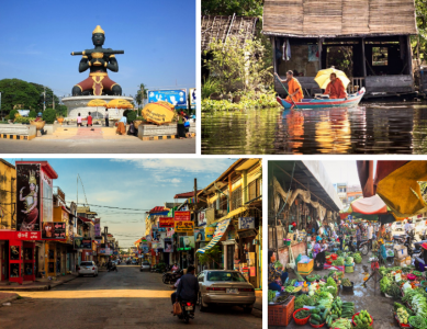 Battambang, le charme colonial de la ville fluviale