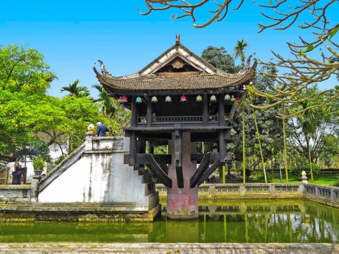 Pagoda del pilar unico