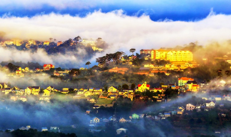 Ciudad de Dalat, país de flores