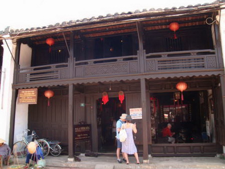 Maison de Phung Hung – exemple typique de l'architecture de la vieille ville de Hoi An