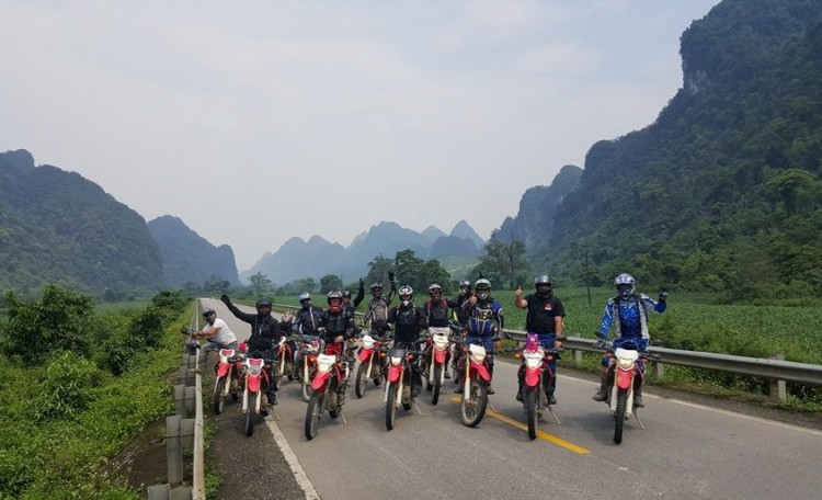 Motobike tour in Vietnam