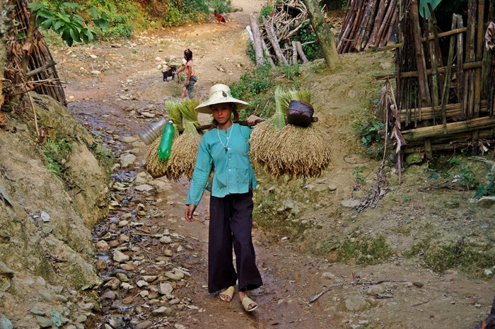 Voyage au Vietnam, village des Lolo noirs