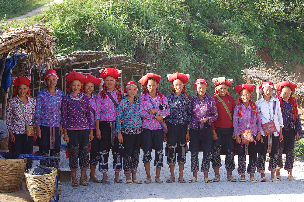 Voyage au Vietnam, les Dao rouge a Sapa