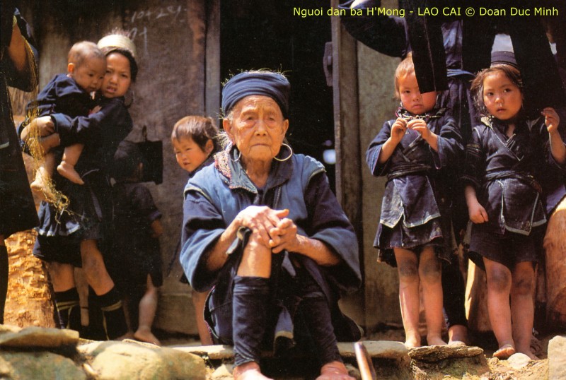 L'ethnie Hmong noir a Sapa