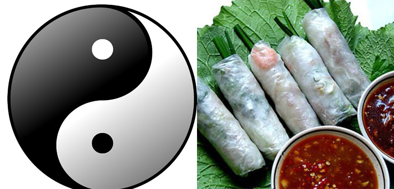 Yang - Yin dans la cuisine vietnamienne