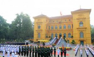 Palais presidentiel à Hanoi