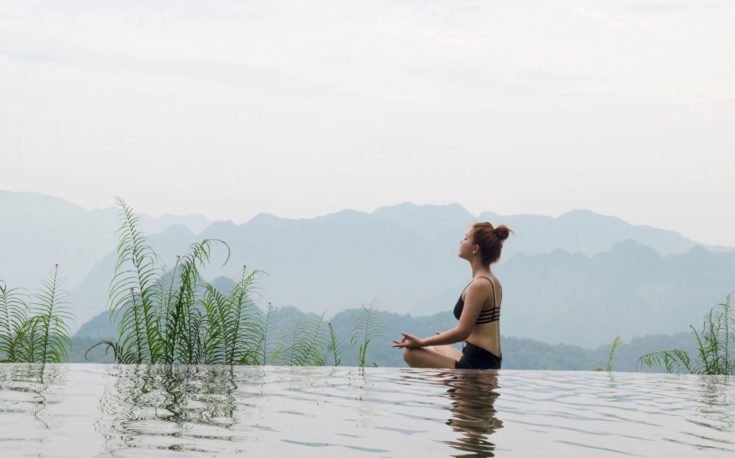 Puluong retreat Vietnam pool3