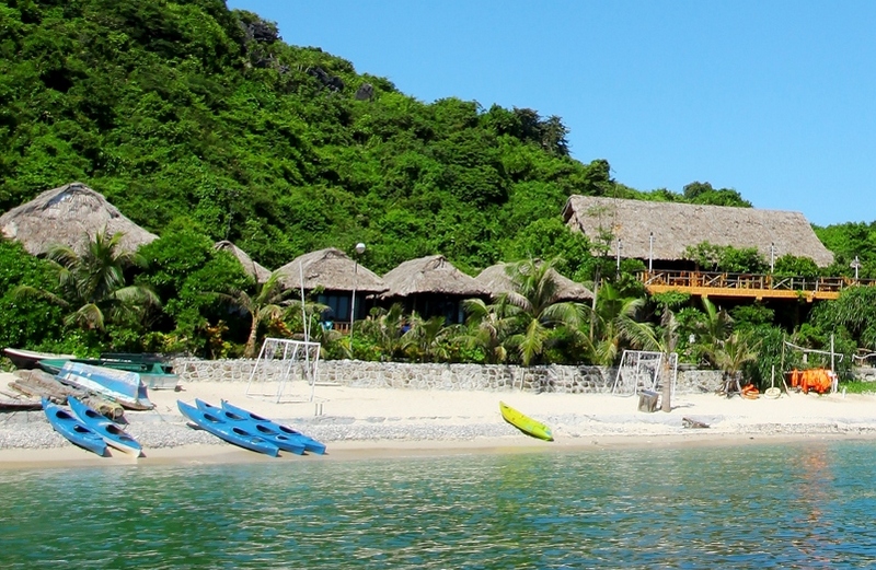 Voyage au Vietnam, Cat Ba island resort