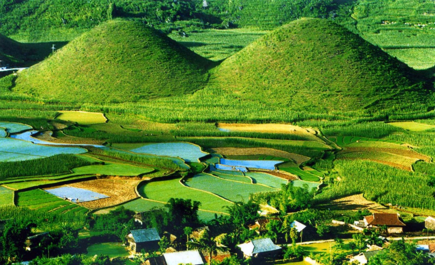 Voyage au Vietnam, la montagne jumelle a Quan Ba