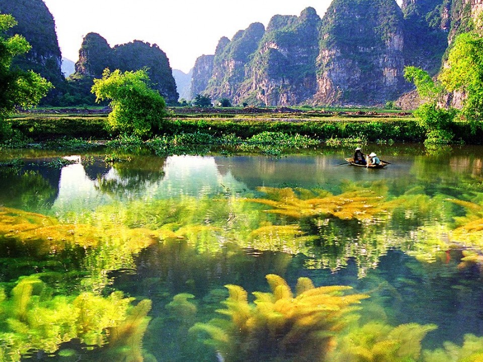Voyage au Vietnan,Complexer paysager Trang An