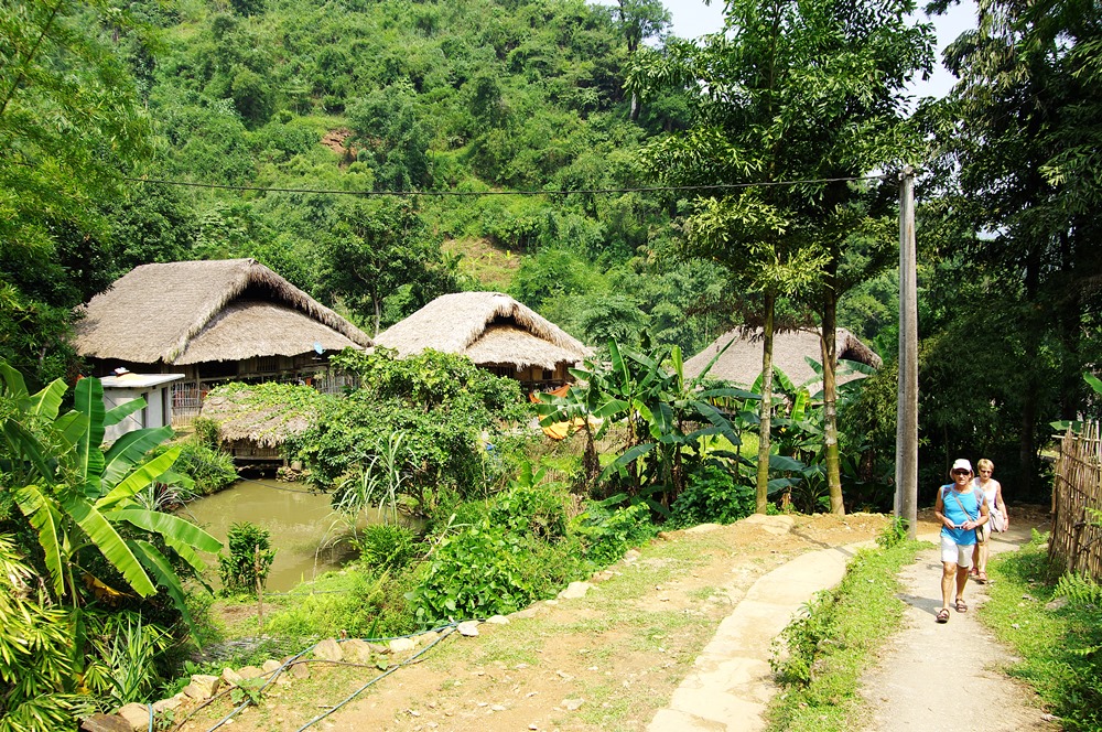 Voyage au Vietnam, village Tha