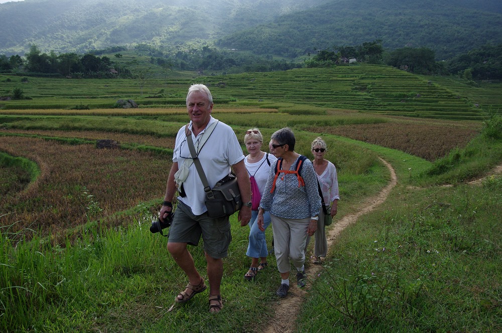 Voyage au Vietnam, balade a la reserve de Pu Luong