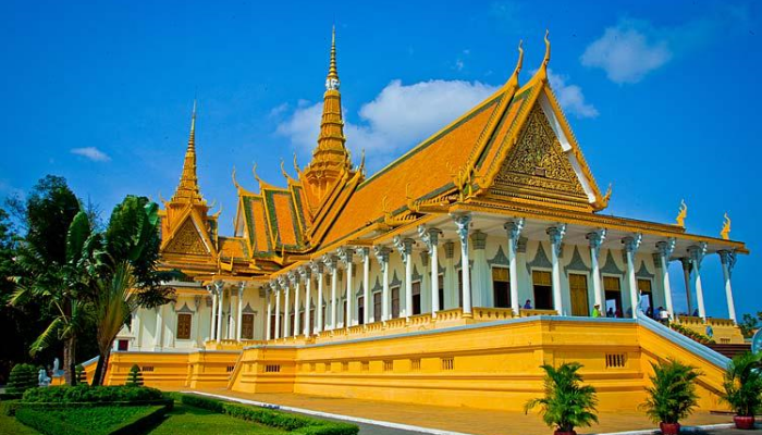 Palais royal a Phnompenh