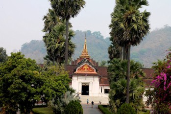 Batiment du musee du palais royal a Luang Prabang