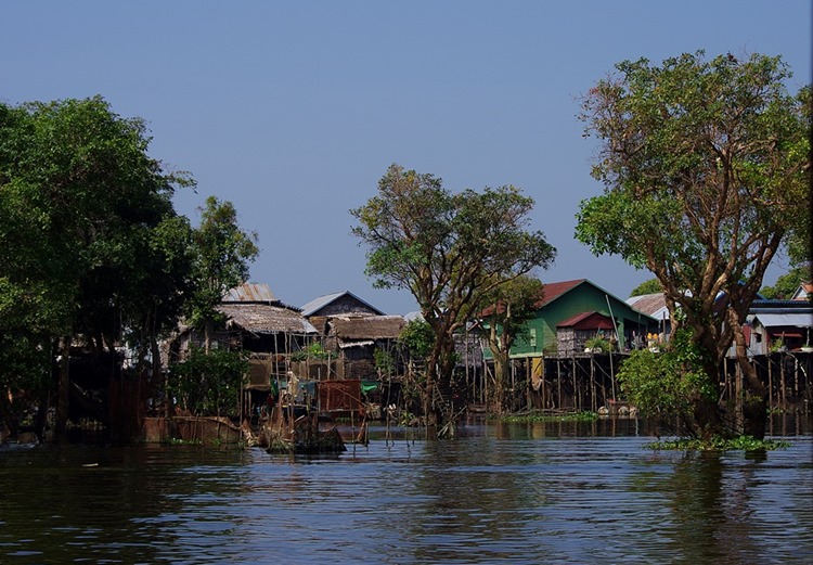 Lac Tonle Sap Cambodge