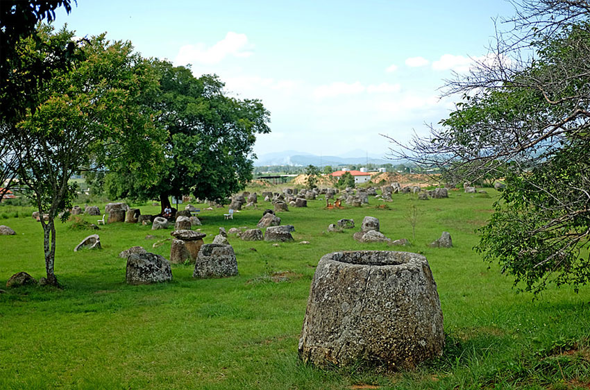 Plaine des jarres au Laos