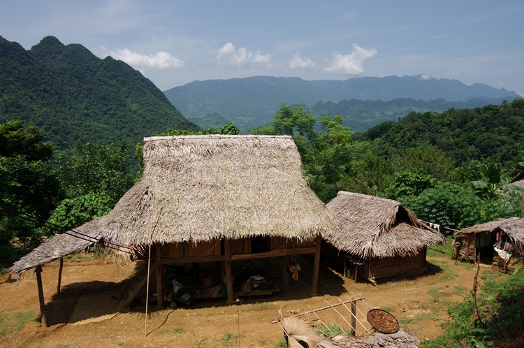 Paysages pittoresques autour du village