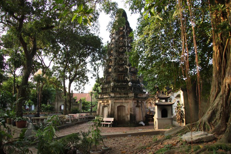Stupas Lien Hoa pagode Mia