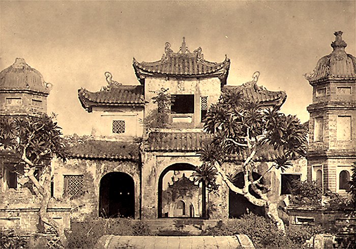 Pagode Chua Bao An d’Hanoi détruite pour construire la cathédrale Saint Joseph