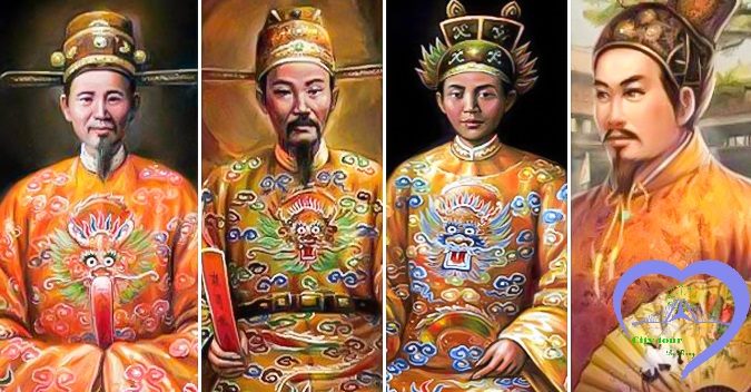 Los reyes de la dinastia deNguyen