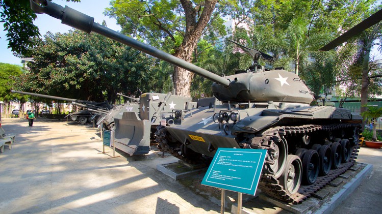 museo de los vestigios de guerra Saigon