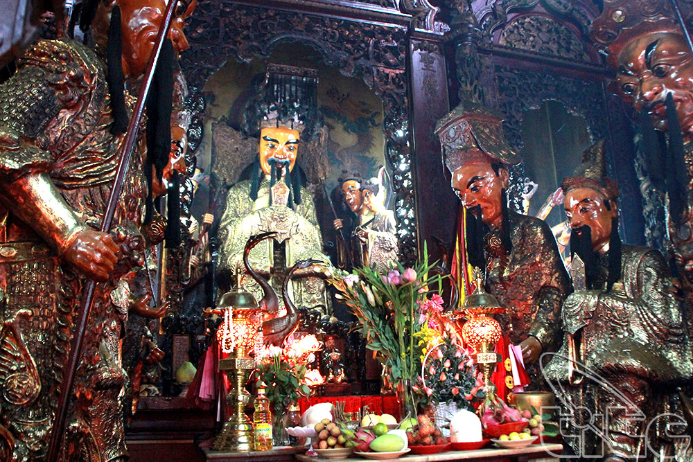 vestibulo de la pagoda del emperador de Jade