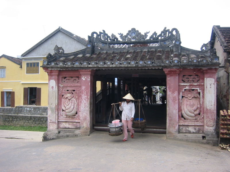 Entrée du pont japonais