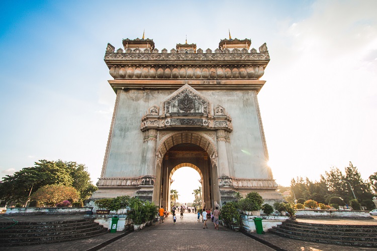 Vat Sisaket le Arc de Triomphe  du Laos