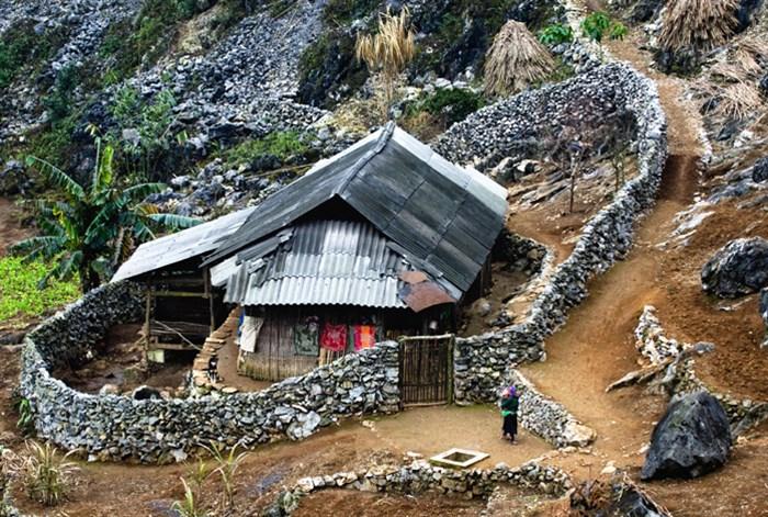 typical ethnic house in geopark